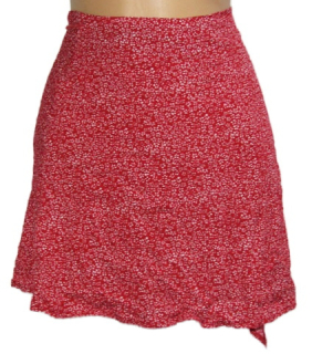 letní zavinovací sukně